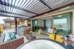 Cobertura Premium Duplex JACUZZI PRIVADA Varanda Gourmet Churrasqueira 3 Suítes 8 Pessoas 400m da Praia - Mediterranee Residence, Aquiraz